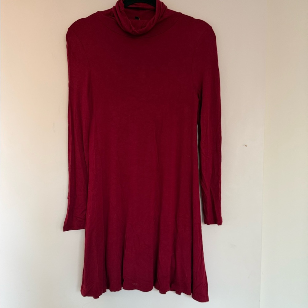 Lulus Burgundy Dress - Size Small